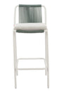 Green Outdoor Bar Stool Set (2) | OROA Modern Luft | Oroa.com