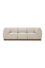 Beige Outdoor Armless Chair | OROA Modern Christy | Oroa.com