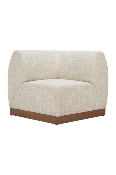 Beige Outdoor Corner Chair | OROA Modern Christy | Oroa.com