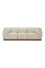 Beige Outdoor Corner Chair | OROA Modern Christy | Oroa.com