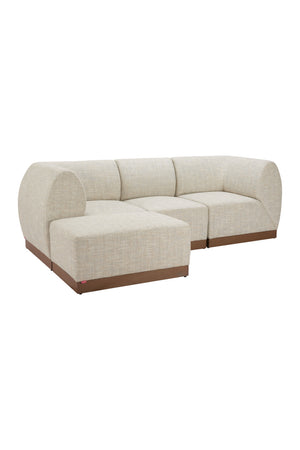 Beige Outdoor Corner Chair | OROA Modern Christy | Oroa.com