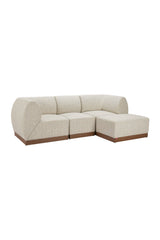 Beige Outdoor Corner Chair | OROA Modern Christy | Oroa.com