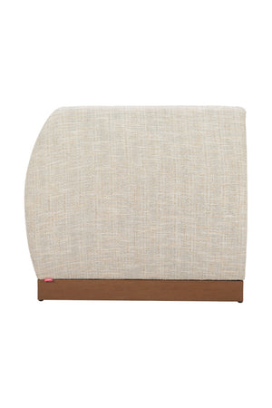 Beige Outdoor Corner Chair | OROA Modern Christy | Oroa.com