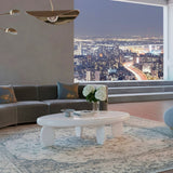 Cobblestone Coffee Table - White balance