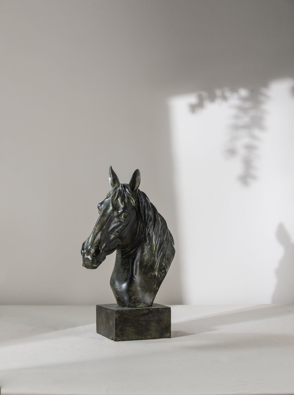 Equine Sculpture On Base