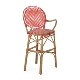 Outdoor Bar stool - French Bistro Red
