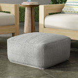Safford - Square Outdoor/Indoor Pouf - OROA