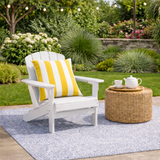 Outdoor Throw Pillows Waterproof & Fade-Resistant Stripey (S/2)