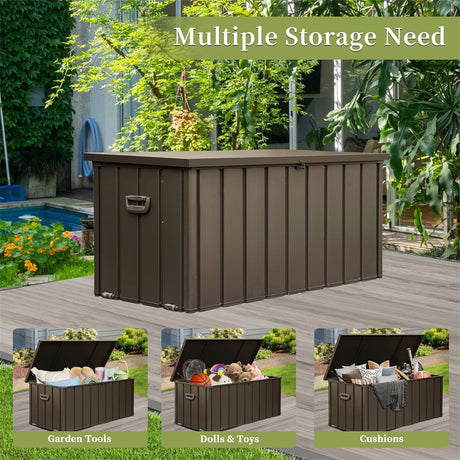 Outdoor Storage Deck Box Waterproof
