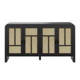 Black Rattan Sideboard | Maison Naturelle