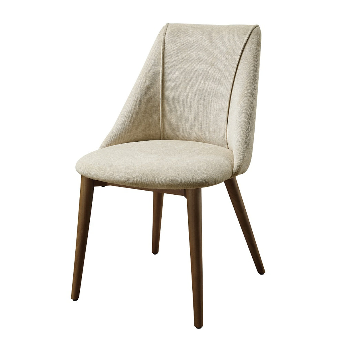 beige dining chair