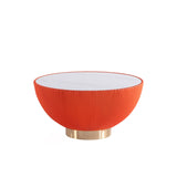 Stylish Coffee Table Round - Gold Base