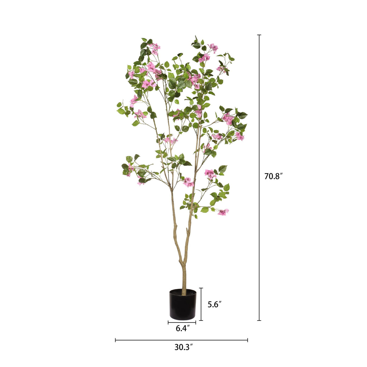 Artificial Bougainvillea Tree - Natural Look