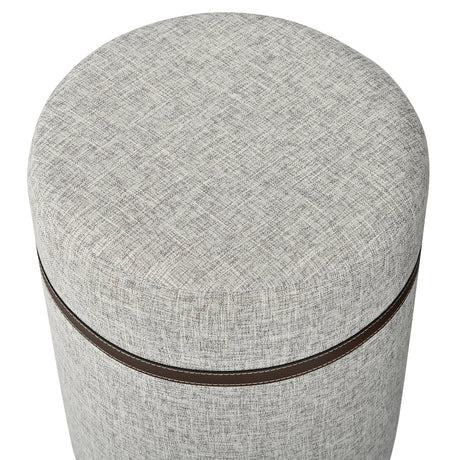 Walnut Side Table with Hidden Stool | Catchy