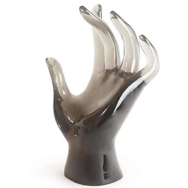 Gray Acrylic Decorative Object | Jonathan Adler Hand | Oroa.com
