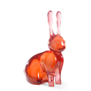 Red Acrylic Decorative Object | Jonathan Adler Rabbit | Oroa.com