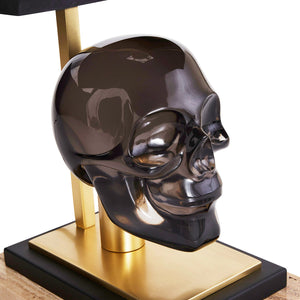 Black Silk Shade Table Lamp | Jonathan Adler Skull | Oroa.com