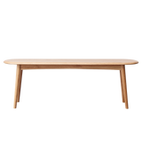 Natural Oak Dining Bench | Maison Naturelle