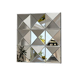 Geometric Beveled Wall Mirror | Catchy