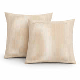 Outdoor Throw Pillows, Waterproof & Fade-Resistant Patio Cushions (S/2)
