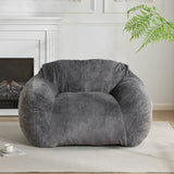 Gray Indoor Bean Bag Chair - OROA