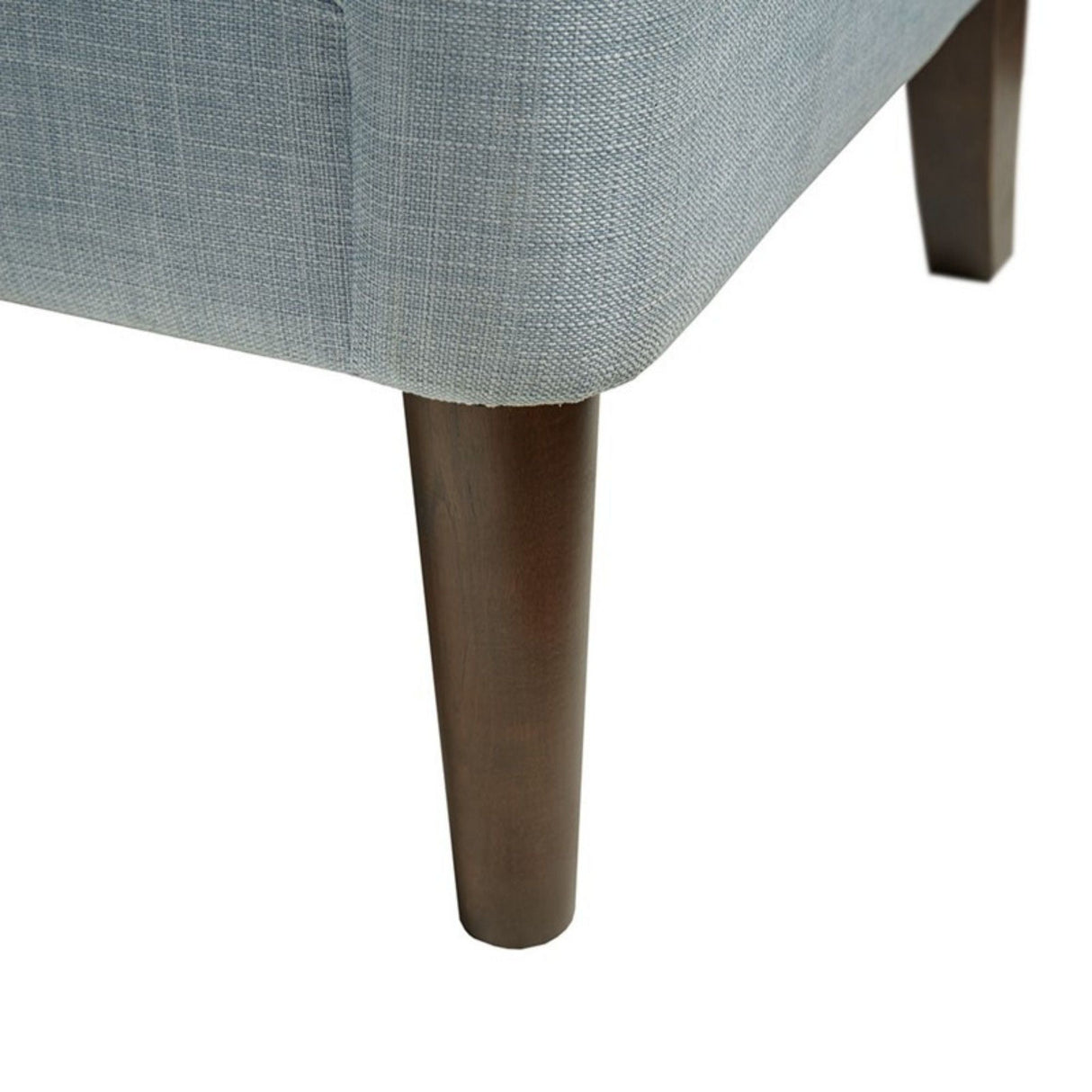 Qwen - Button Tufted Accent Chair Dusty Blue - OROA