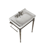 Bathroom Console Sink, Wall-Mounted - OROA