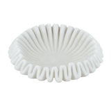 Wavy Sand bowl - White Finish