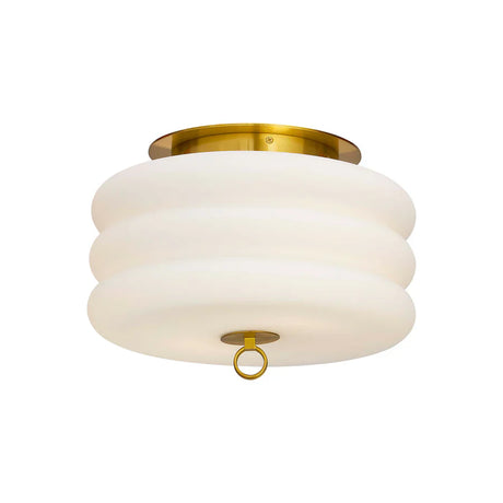 Stacked White Glass Ceiling Lamp | Jonathan Adler Alphaville | Oroa.com