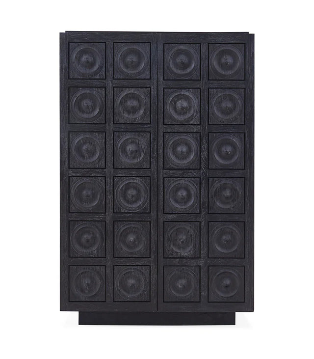 Mindi Wood Circles Cabinet | Jonathan Adler Antwerp | Oroa.com