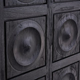 Mindi Wood Circles Cabinet | Jonathan Adler Antwerp | Oroa.com
