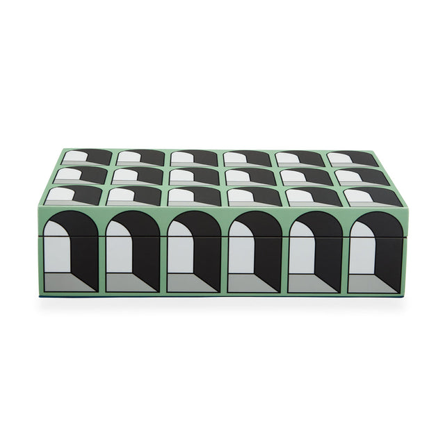 Arched Motif Lacquer Box L | Jonathan Adler Arcade | Oroa.com