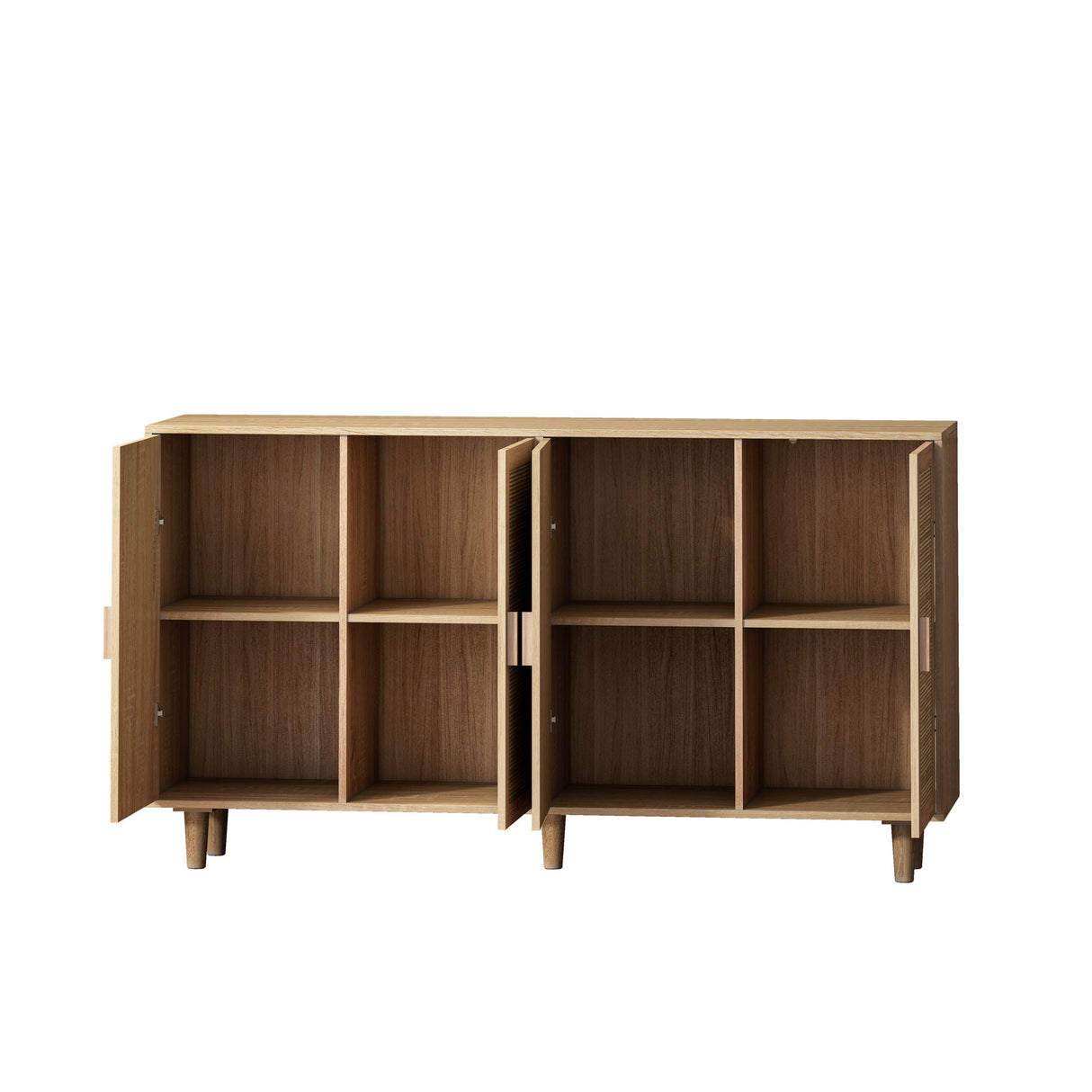 Elegant Rattan Storage Cabinet - OROA