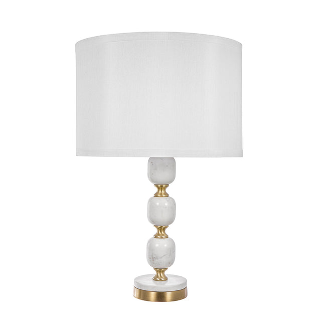 white table lamp