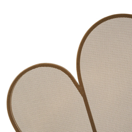 Gold Peacock Fan Fireplace Screen | Catchy