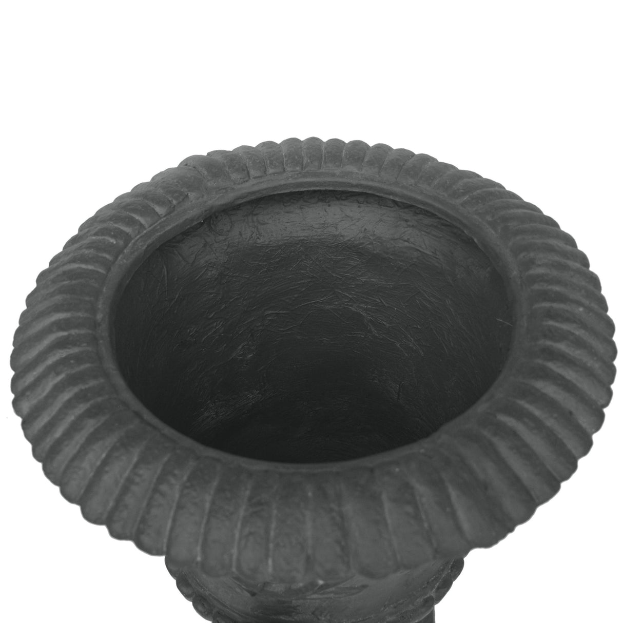 MGO Garden Urn Planter Black