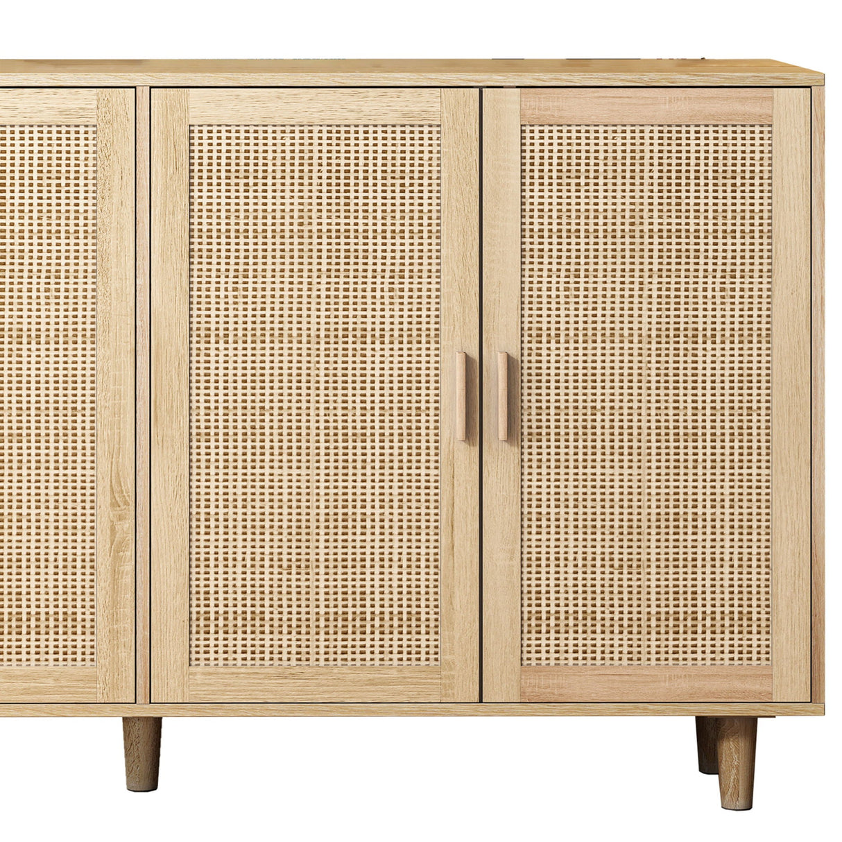 Elegant Rattan Storage Cabinet - OROA