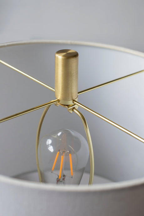 Marble Table Lamp Vintage Charm | OROA