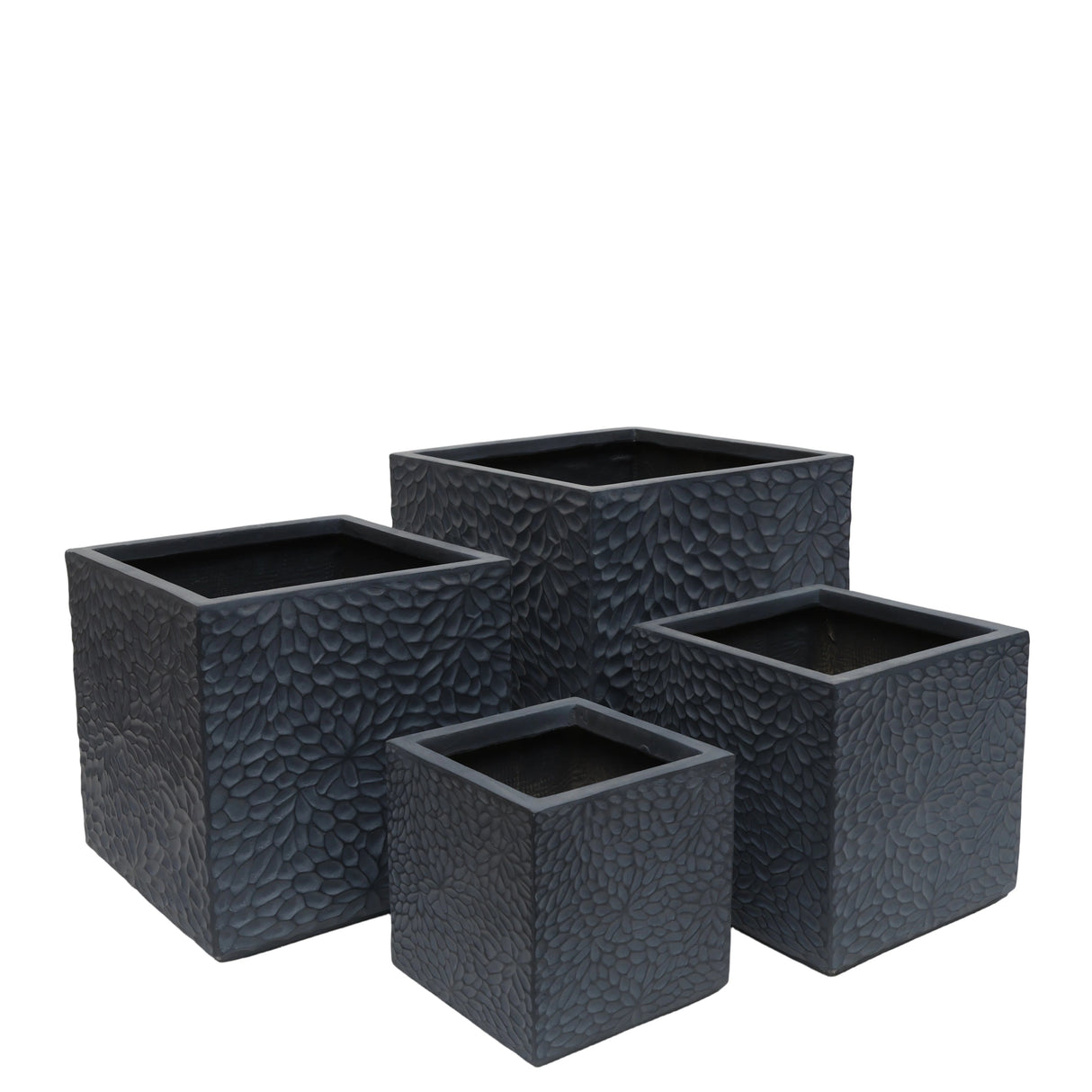 Large Outdoor Indoor Magnesium Oxide Planter (S/4)