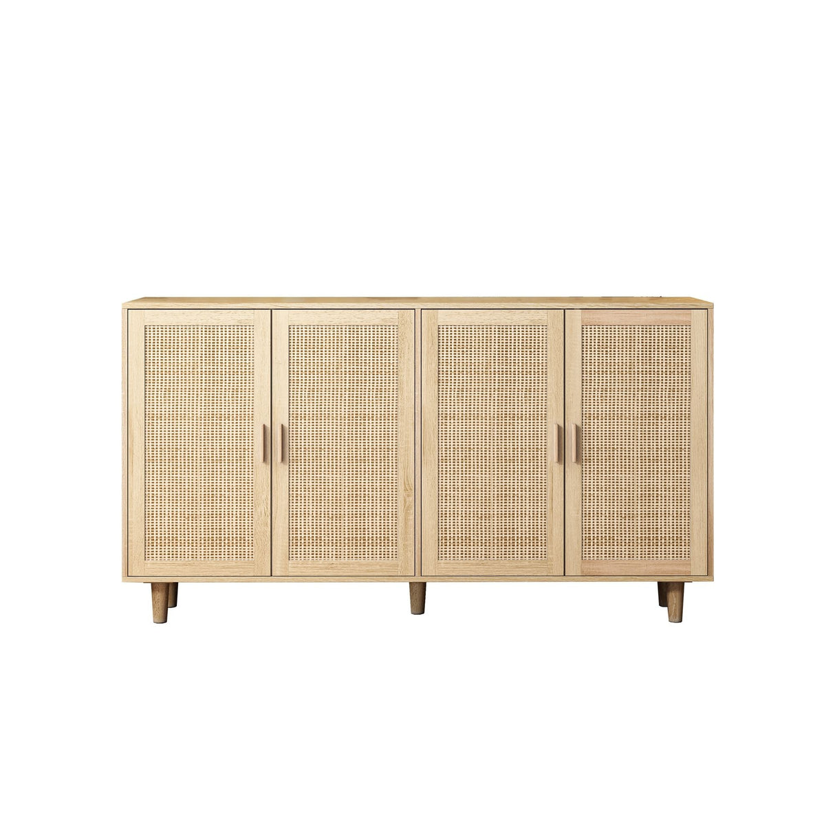 Elegant Rattan Storage Cabinet - OROA