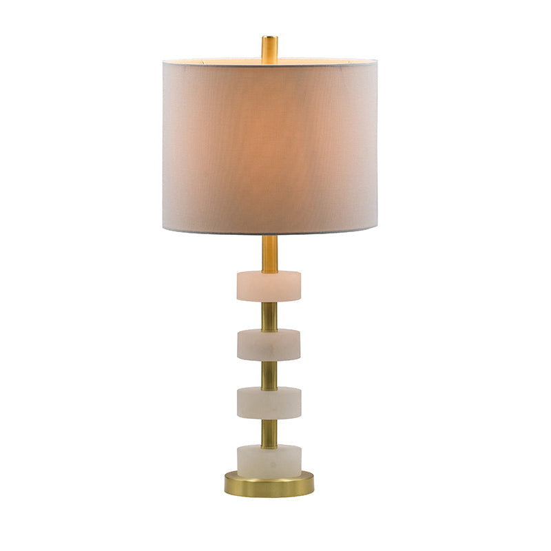 Marble Table Lamp Vintage Charm - OROA