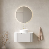 Floating Bathroom Vanity & Sink - OROA
