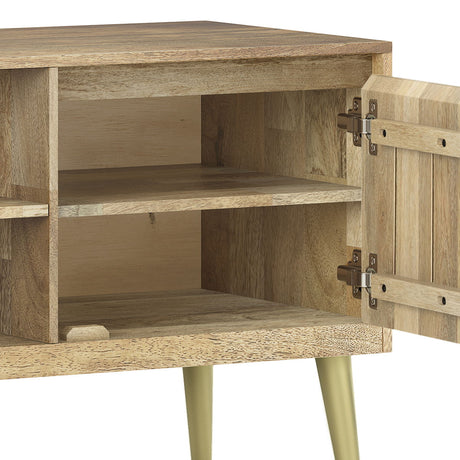 Jager - TV Media Stand - Mango Wood