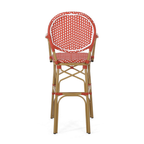Outdoor Bar stool - French Bistro Red