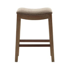 Saddle Linen Counter Stool - OROA