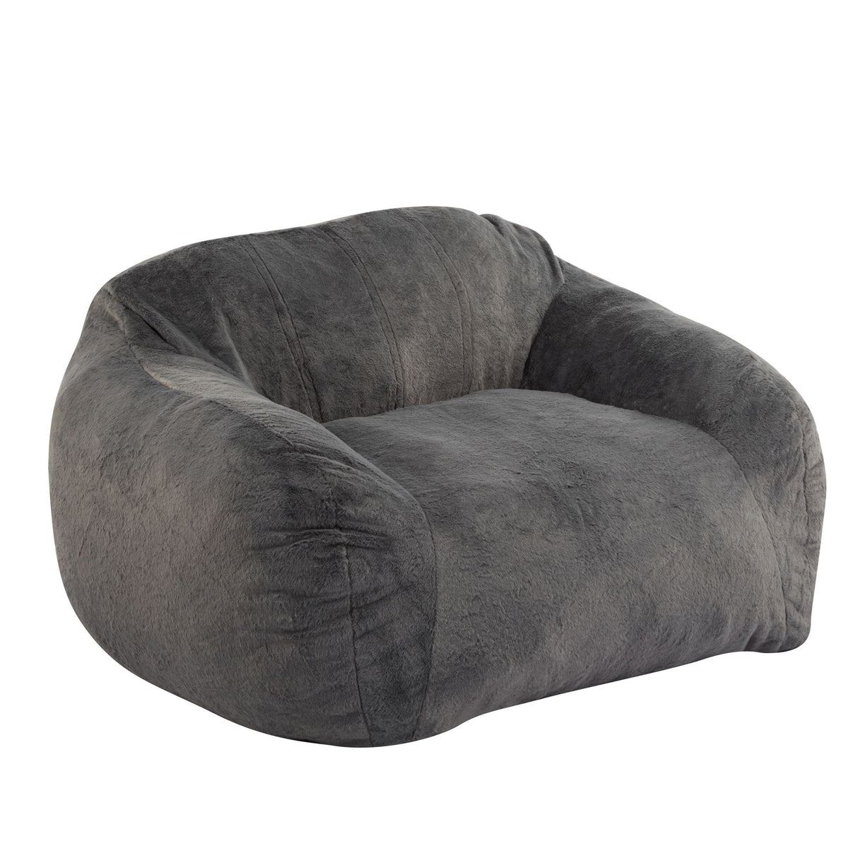 Gray Indoor Bean Bag Chair - OROA