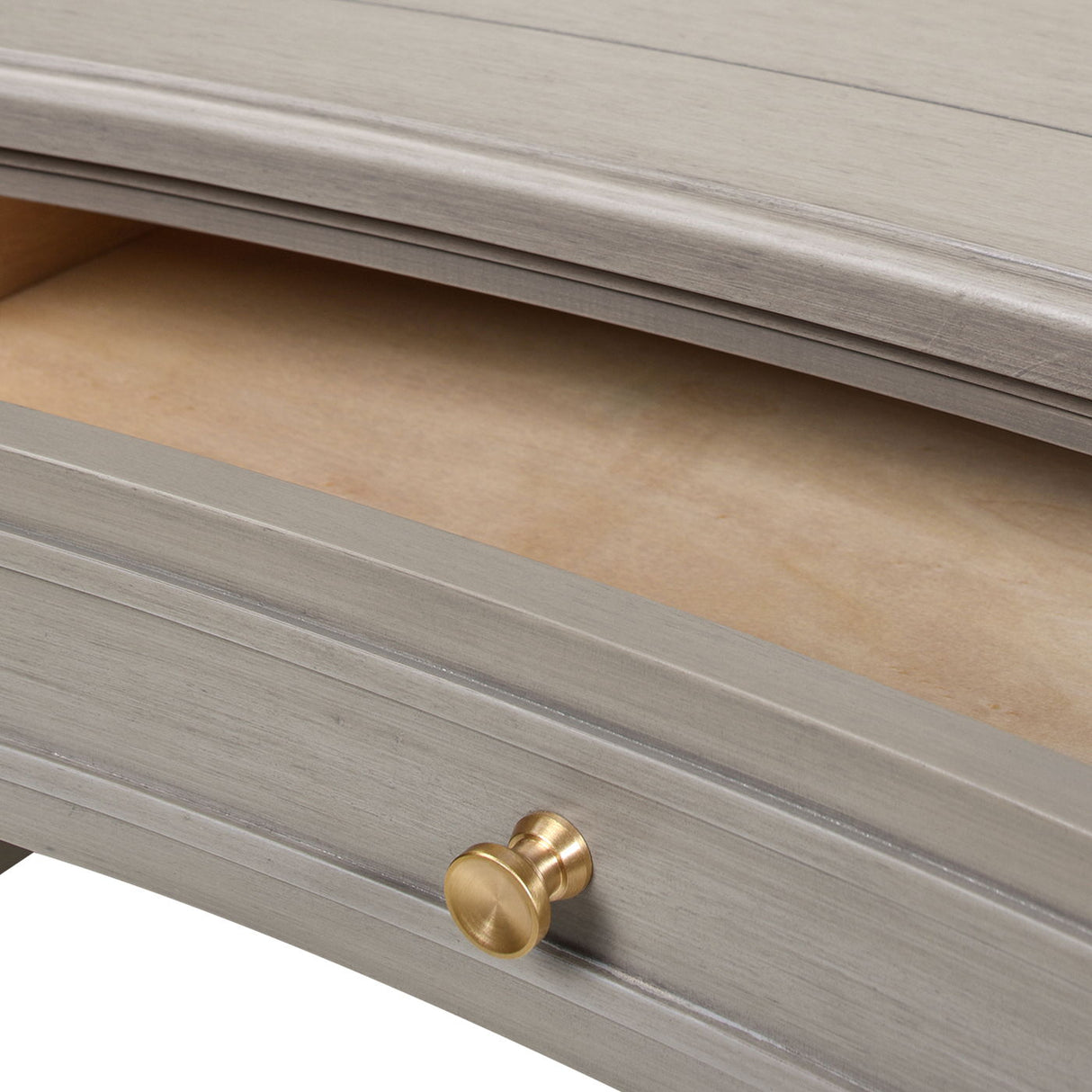5 Drawer Executive Desk - Dove Gray