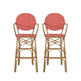 Outdoor Bar stool - French Bistro Red