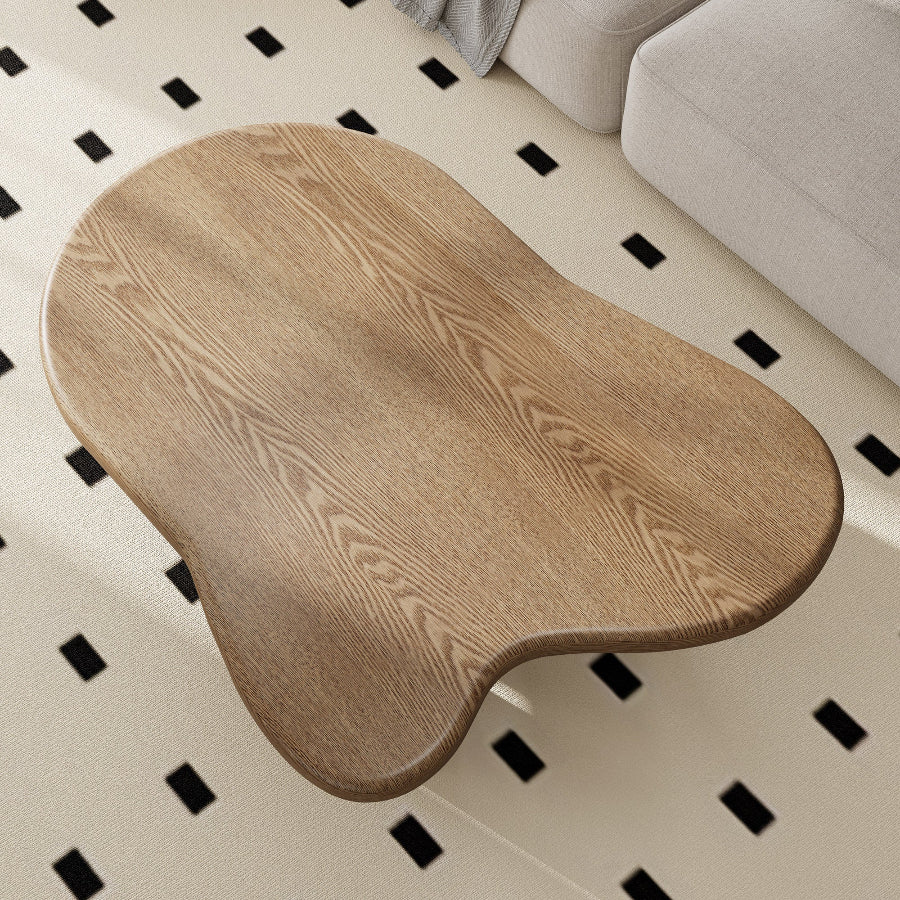 Free Form Walnut Coffee Table