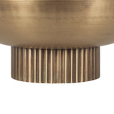 Rooks Ribbed Metal Bowl